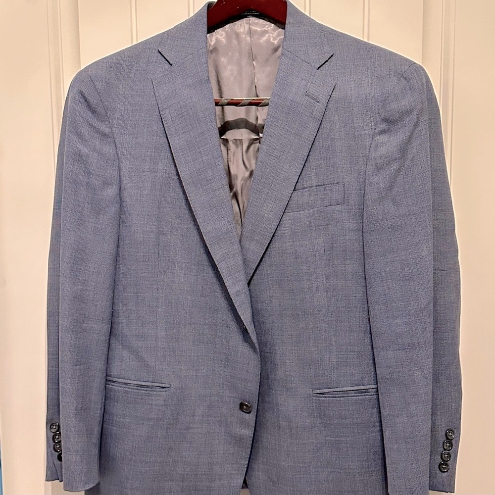 SOLD 42 s Hart Schaffner Marx Slate Blue Sport Coat
